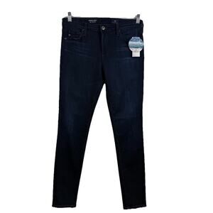 AG Adriano Goldschmied New Super Skinny Ankle Legging Jeans 28R Dark Wash